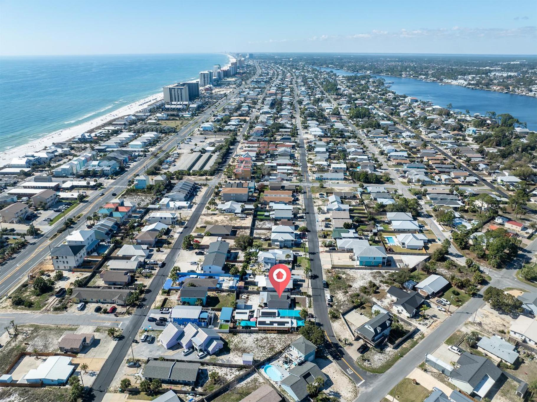 Ferienhaus Beachside Bliss - Breakfast, Walk To Schooners, Sleeps 15, Fenced Privacy *